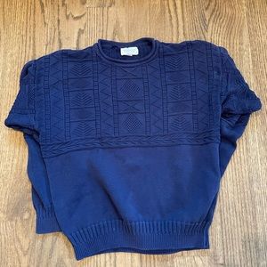 Vintage Sweater Made in Italy 100% Cotton Perfect Condition